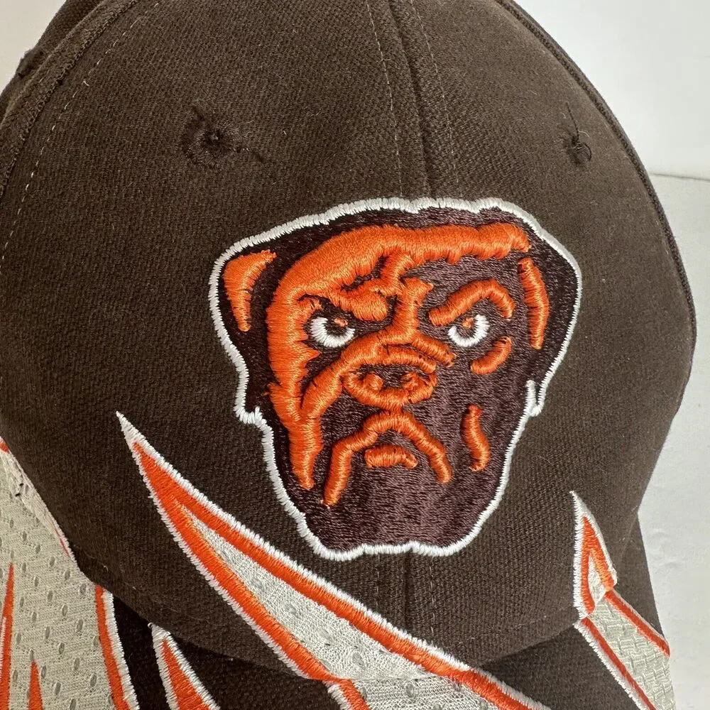 CLEVELAND BROWNS Football VINTAGE Hat REEBOK One Size Cap NFL‎ White